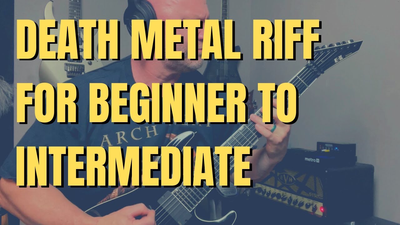Melodic Death Metal Alternate Picking Riff - Beginner to Intermediate