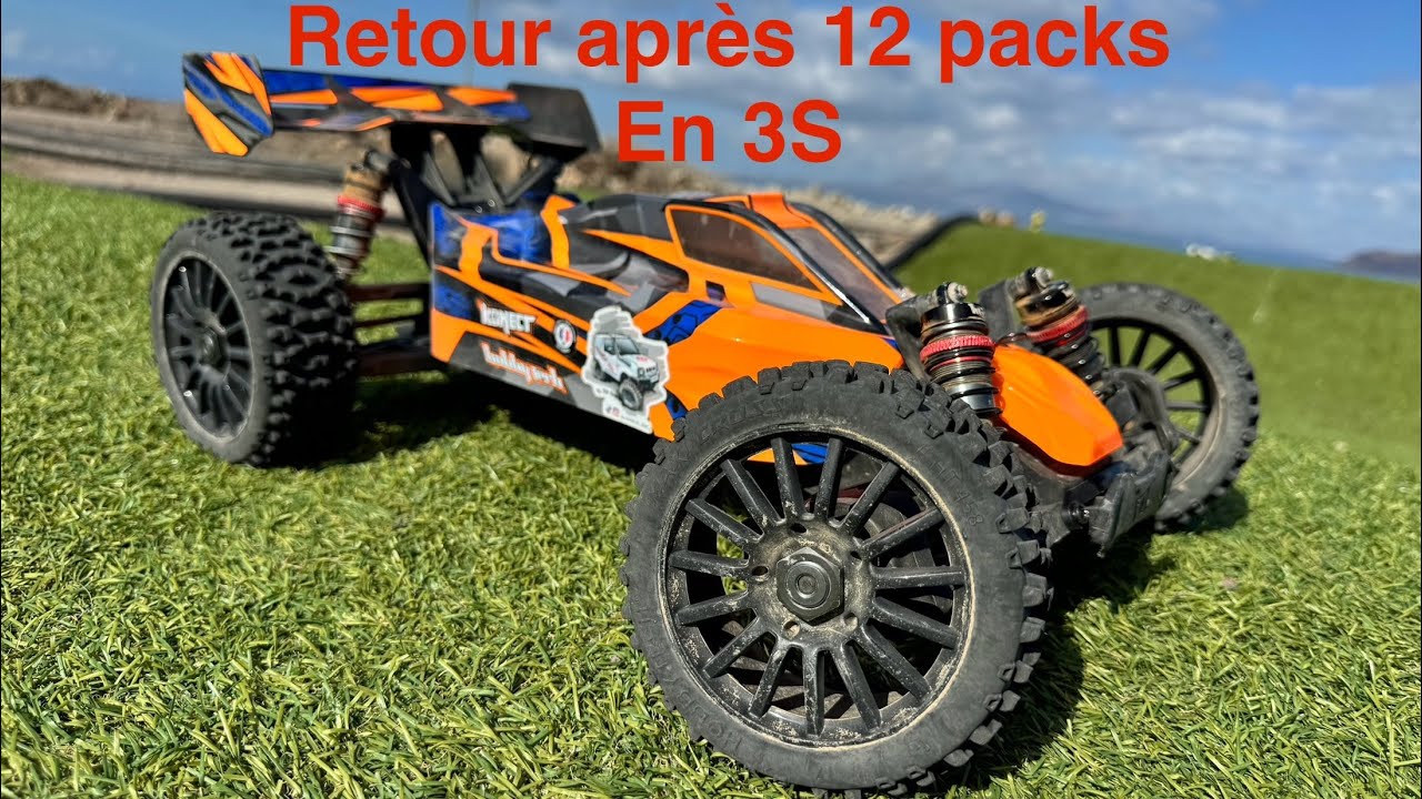 Retour après 12 packs 3s avec ce Rogue Buggy Hobbytech