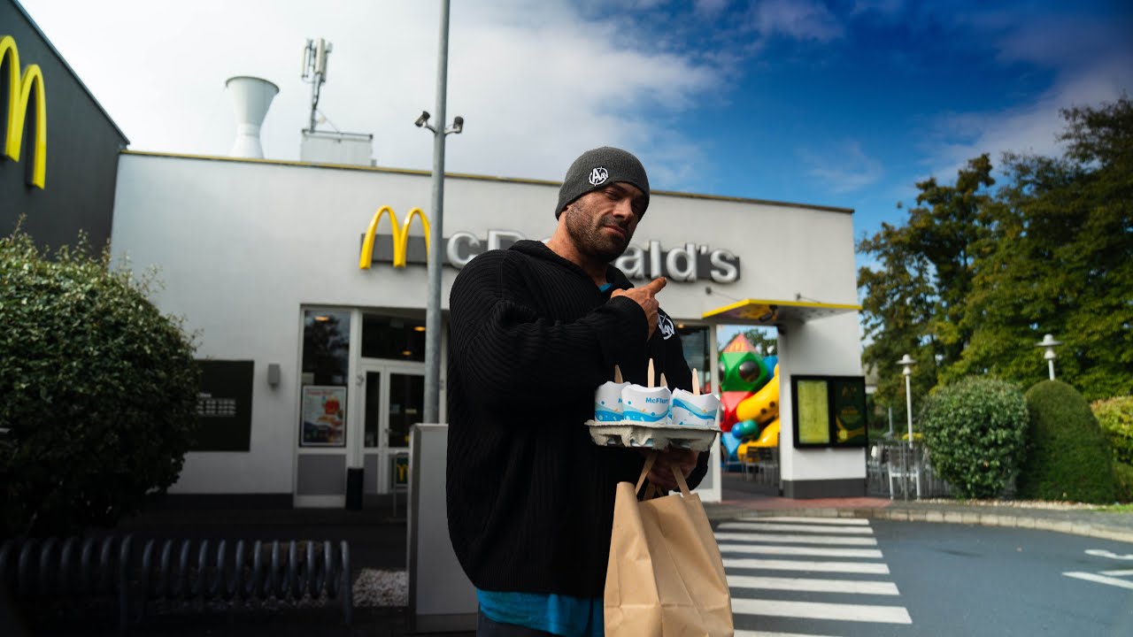 Showday - Roman l&auml;dt bei McDonald&rsquo;s