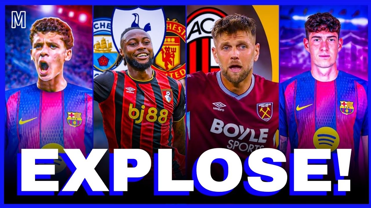 MERCATO : La Guerre SEMENYO ! Bastoni & Hamza Abdelkarim (Bar&ccedil;a) Le Plan du MILAN 🚨