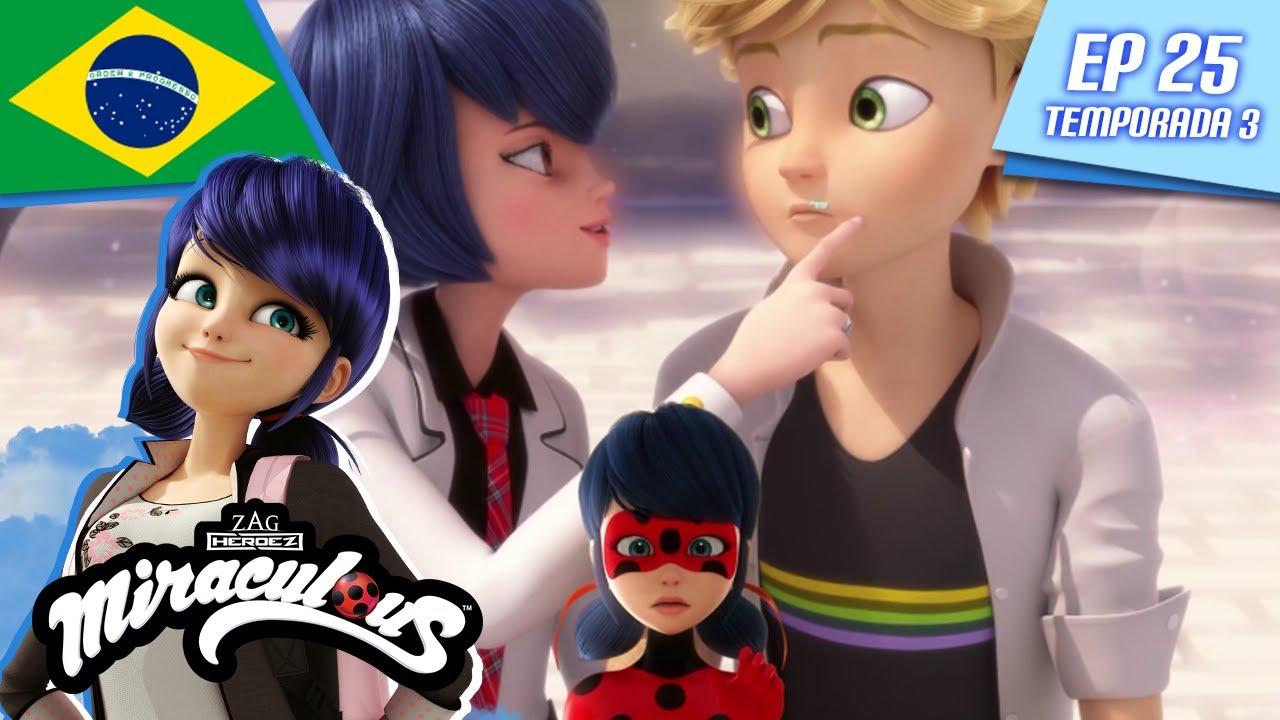 🇧🇷 MIRACULOUS | 🐞 A BATALHA DOS MIRACULOUS 1 🐾 | Episódio completo ▶️ Temporada 3 Ep 25 | BRASIL 🇧🇷