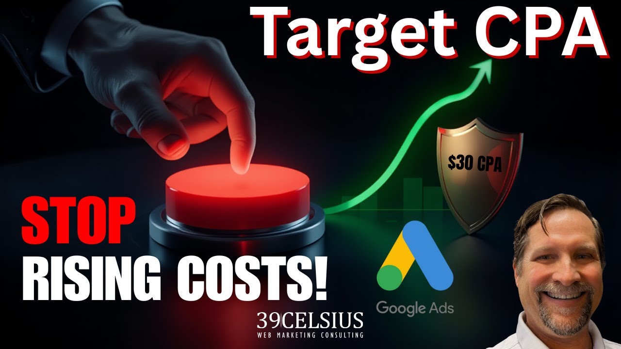 Stop Bidding on Window Shoppers! 🚫 How to Use Target CPA to Guard Your Bank Account (Step-by-Step)