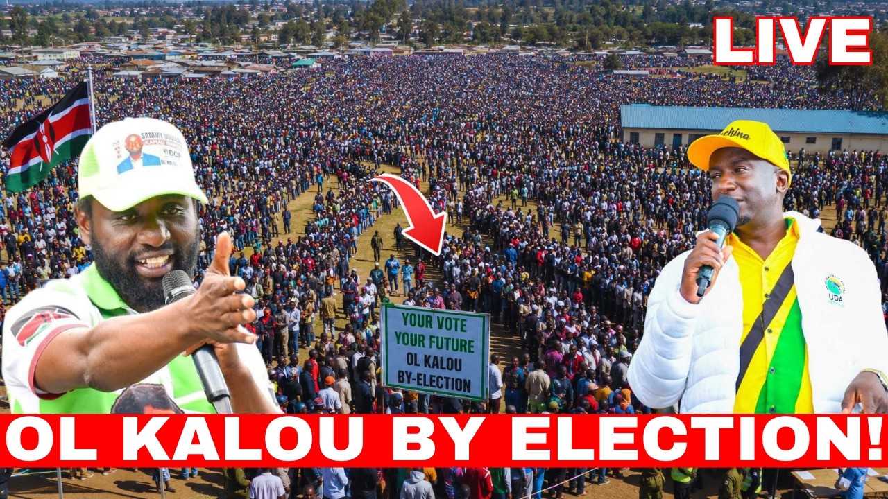 LIVE! High Voter Turnout as Ol Kalou By-election voting kicks off!!