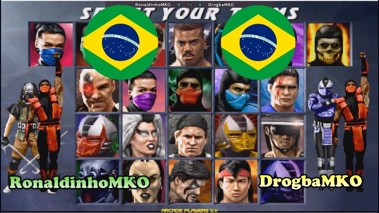 Ultimate Mortal Kombat 3 ➤ RonaldinhoMKO (Brazil) vs DrogbaMKO (Brazil) umk3