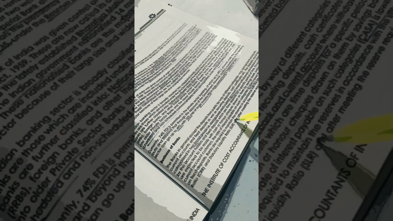 Day 7 | 75 days challenge | CMA Final | Revision | Paper 13 | Law | Banking sector
