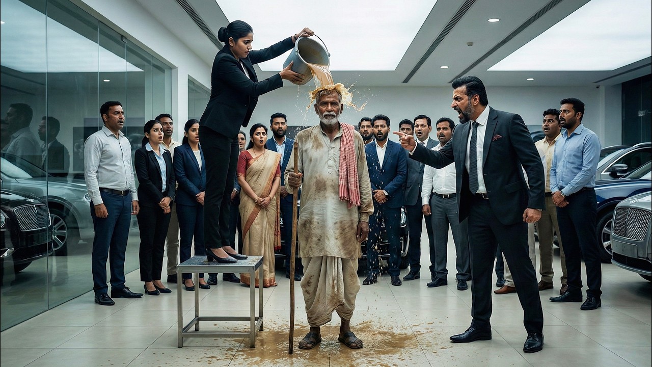 गरीब समझकर किया अपमान ! अगले दिन खुला राज— वही निकला कार शोरूम का मालिक 😱 फिर जो हुआ…
