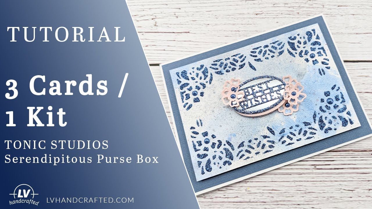 Cards Using Tonic Studios Kit 45 - Serendipitous Purse Box