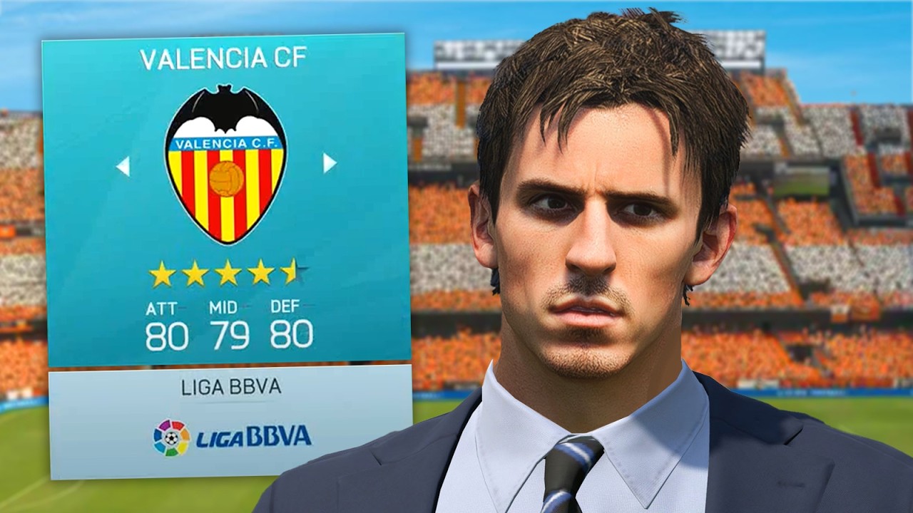 Можно ли исправить провал «Валенсии» Гари Невилла в FIFA 16?