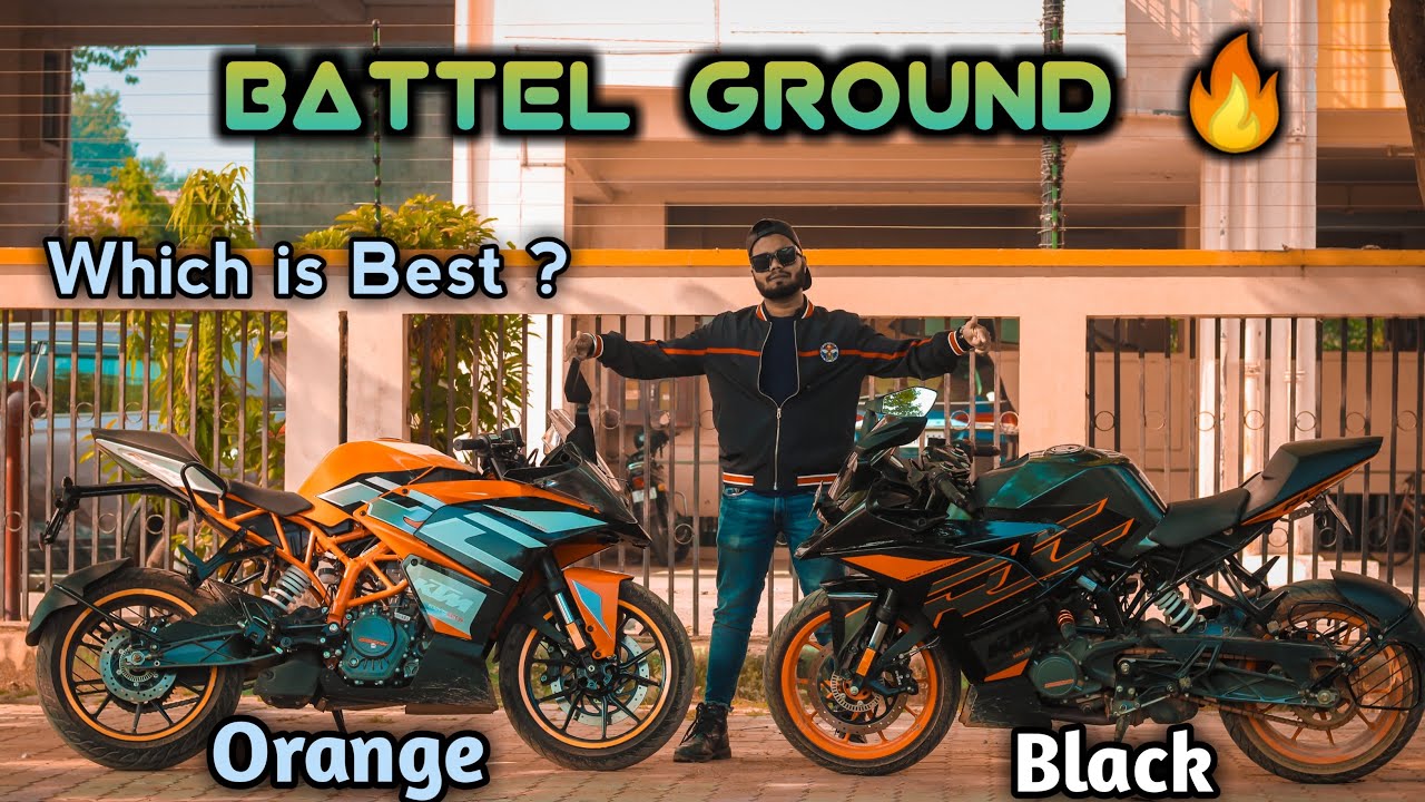 KTM RC 200 Bs6 Which Colour Is Best | Full Comparison : Which one should you buy? Black Vs Orange?