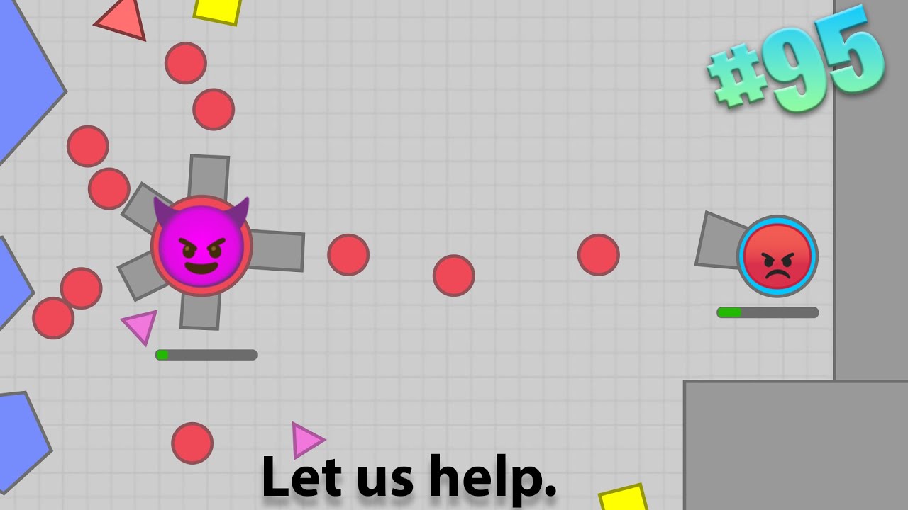 Diep.io BEST MOMENTS #95 | FUNNY AND TROLLING MOMENTS IN DIEPIO