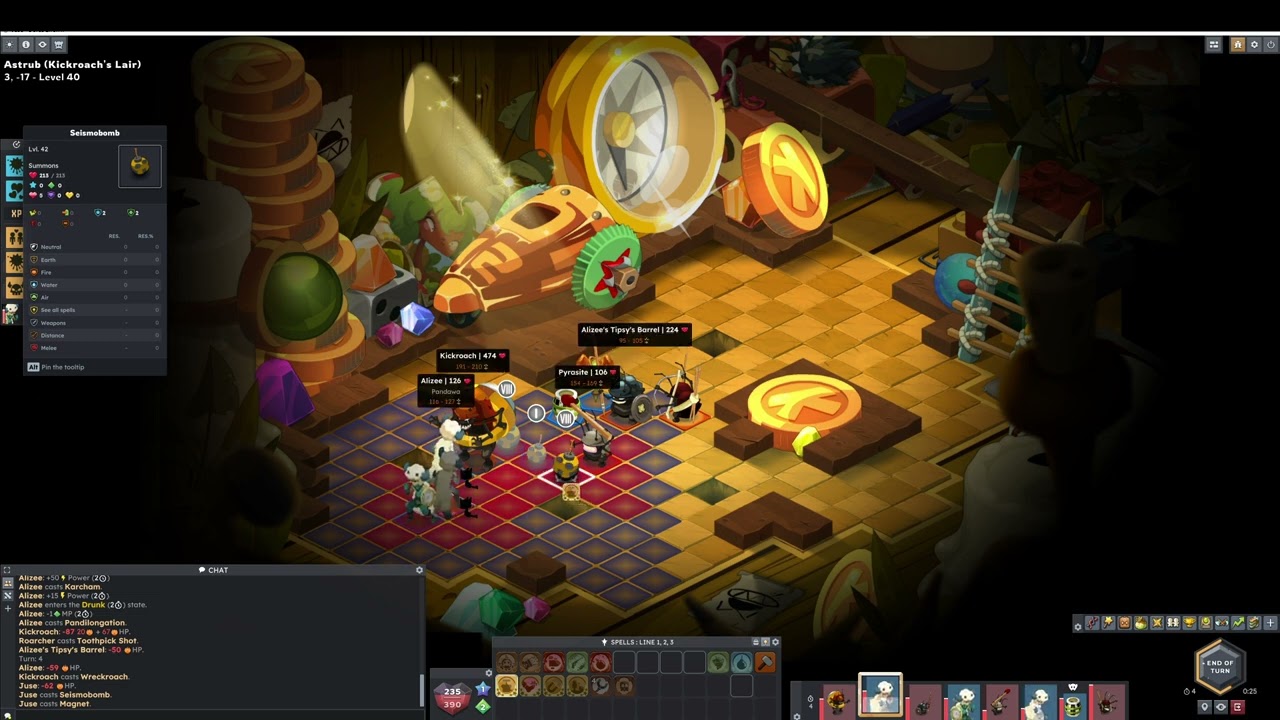 Kickroach DJ (42 Rogue PoV) Ft. Garrison - DOFUS UNITY BETA DAY 1