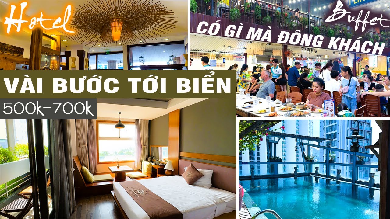 Chật Kín Khách Tại Buffet 259k | Khách Sạn Vài Bước Tới Biển Giá 500k-700k Tại Nha Trang