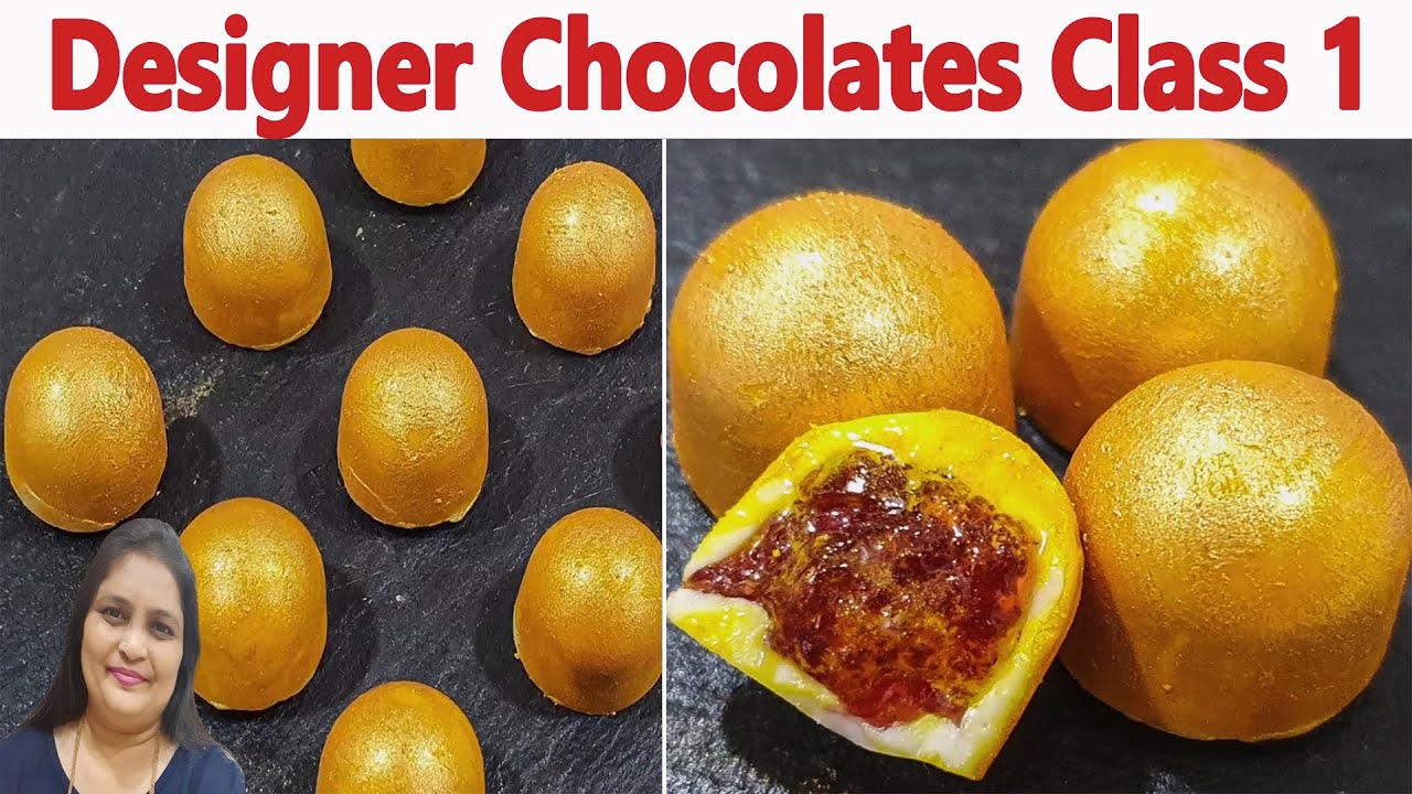 Designer Chocolate Class 1 | Manisha Bharani Kitchen