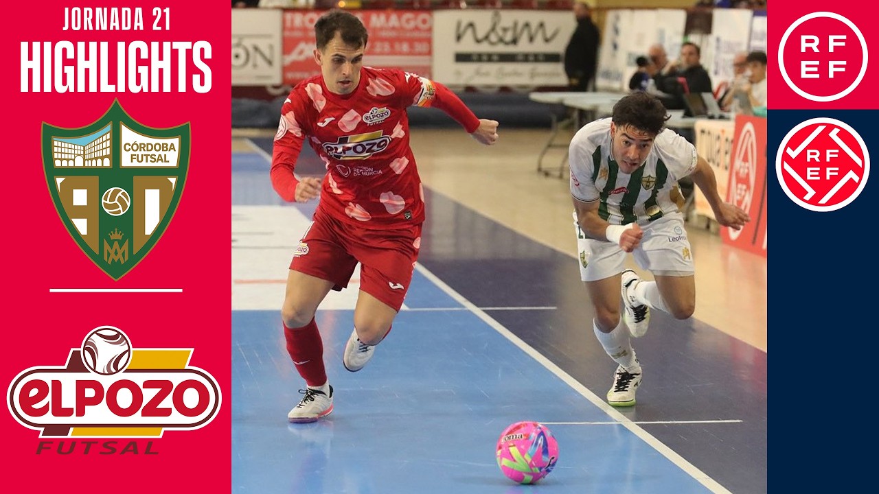 Resumen #PrimeraDivisiónFS | Córdoba Patrimonio Humanidad 1-2 ElPozo Murcia Costa Cálida |Jornada 21