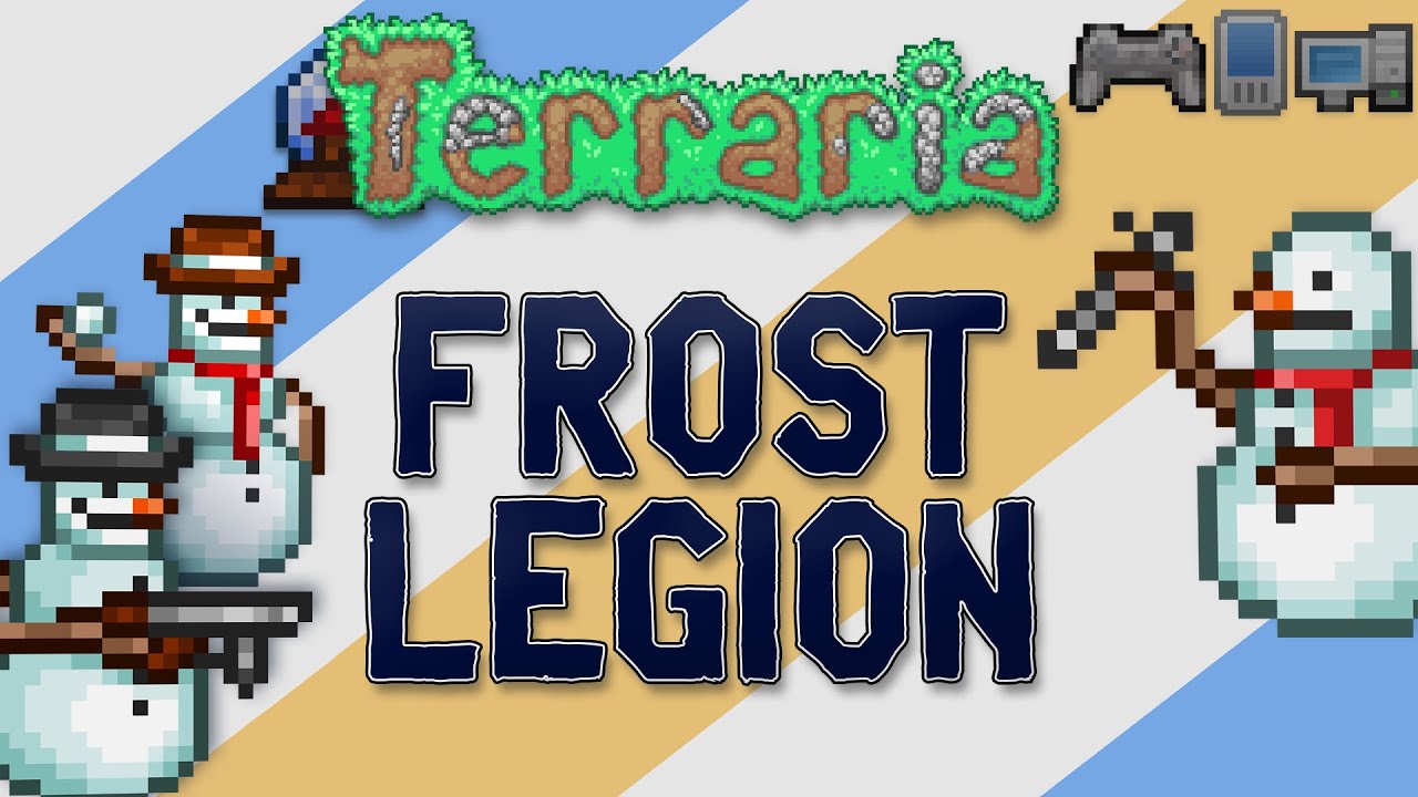 FROST LEGION Tutorial | Alle Infos über das Event & die Schneemänner in Terraria (Handy/Konsole/PC)