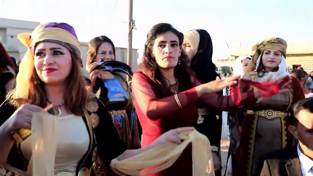 حفلات كوباني قرية عين البط زفاف العروسين حمودة & عالية رقم ( ٣ ) مع تحيات فيديو سردار