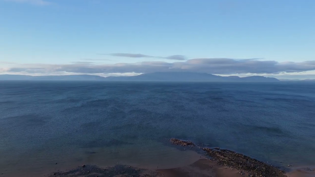 A Christmas Day Tour: Ardrossan North Shore to Saltcoats.