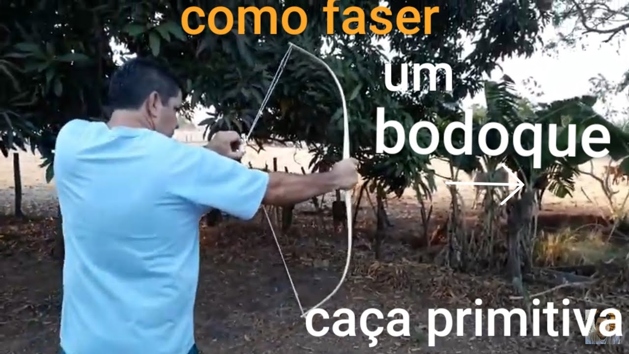 bodoque para caça primitiva
