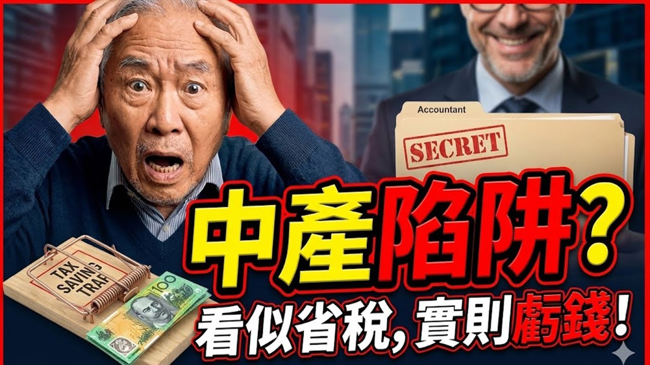 澳洲中產階級陷阱？盤點5種看似省稅實則虧錢的「避稅操作」！會計師不敢告訴你的真相！#澳洲 #避稅 #省稅 #會計師 #陷阱 #財務規劃 #投資 #澳洲生活 #中產階級