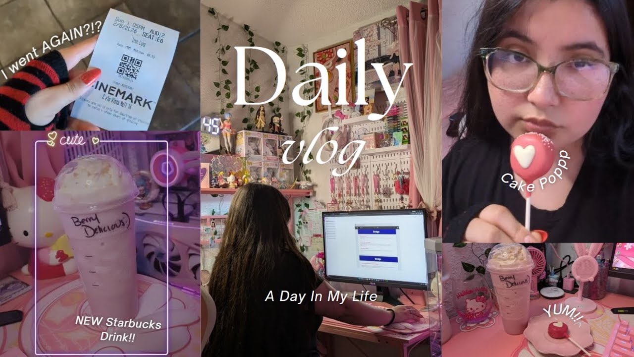 day in my life: cooking, trying new starbucks items, @home 'uni' life, yapping, movies AGAIN,💮