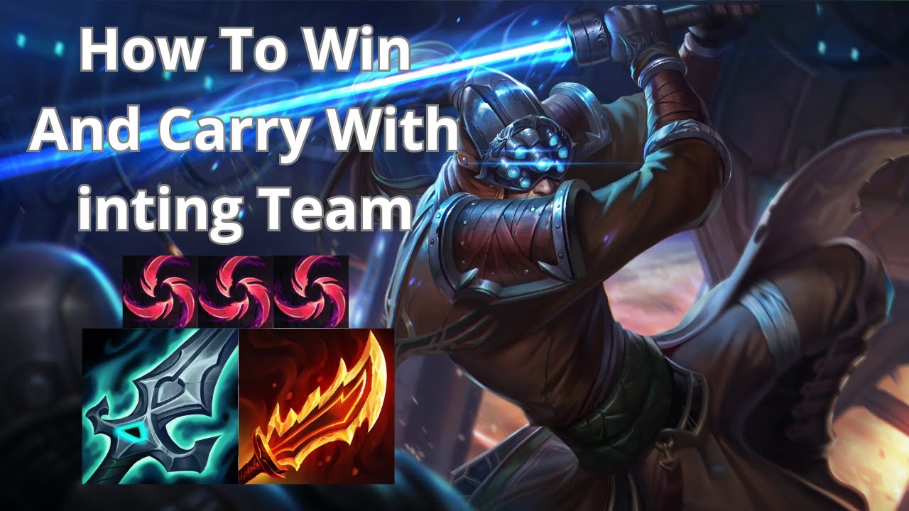 Unranked To Master With Master Yi Top - How To Win And Carry With inting Team