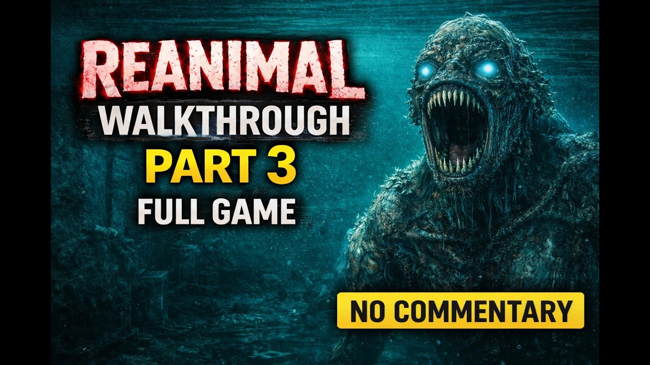 RE ANIMAL Part 3 – Underwater Monster Scene (No Commentary)