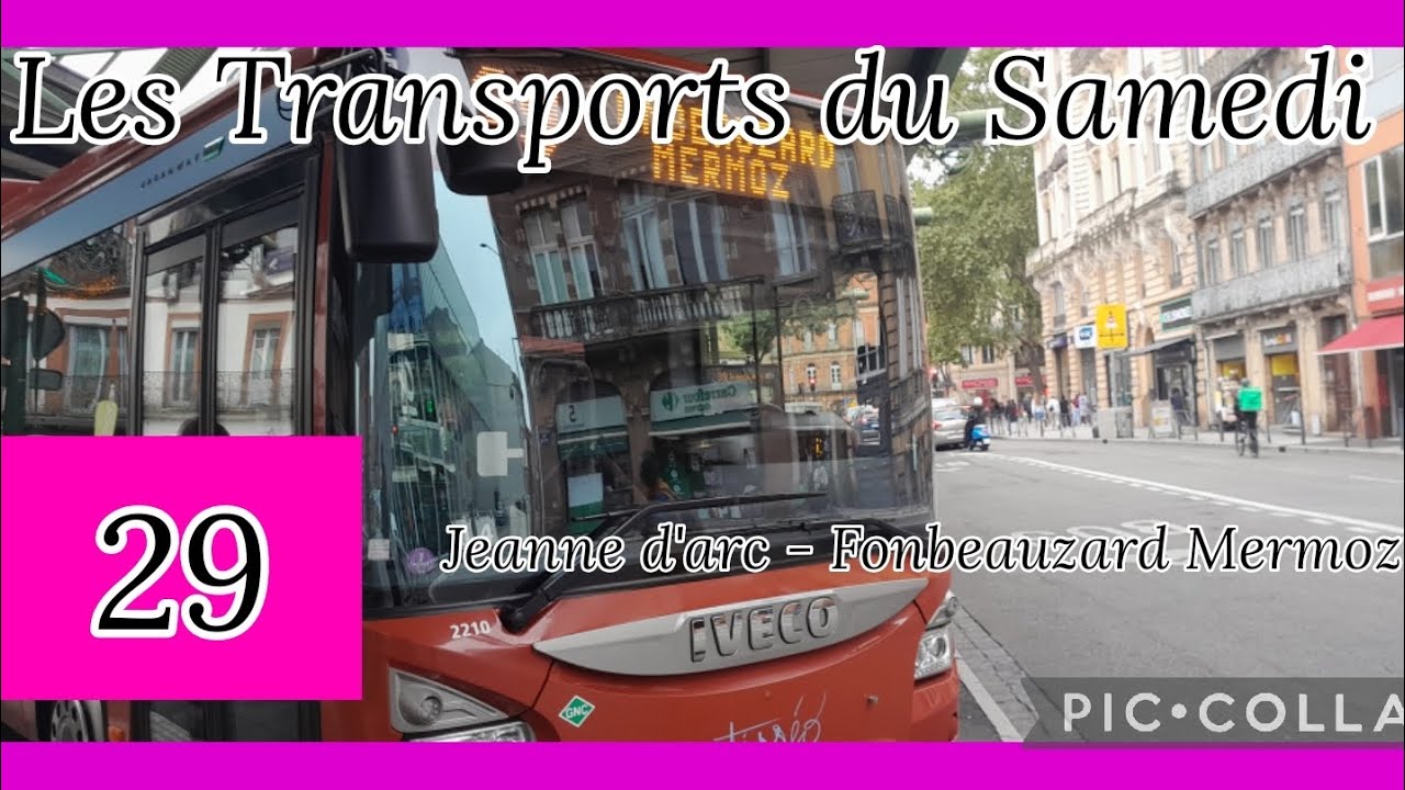 Trajet sur la Ligne 29 avec un Urbanway 12 C9 N°2211 ( ZF ) 