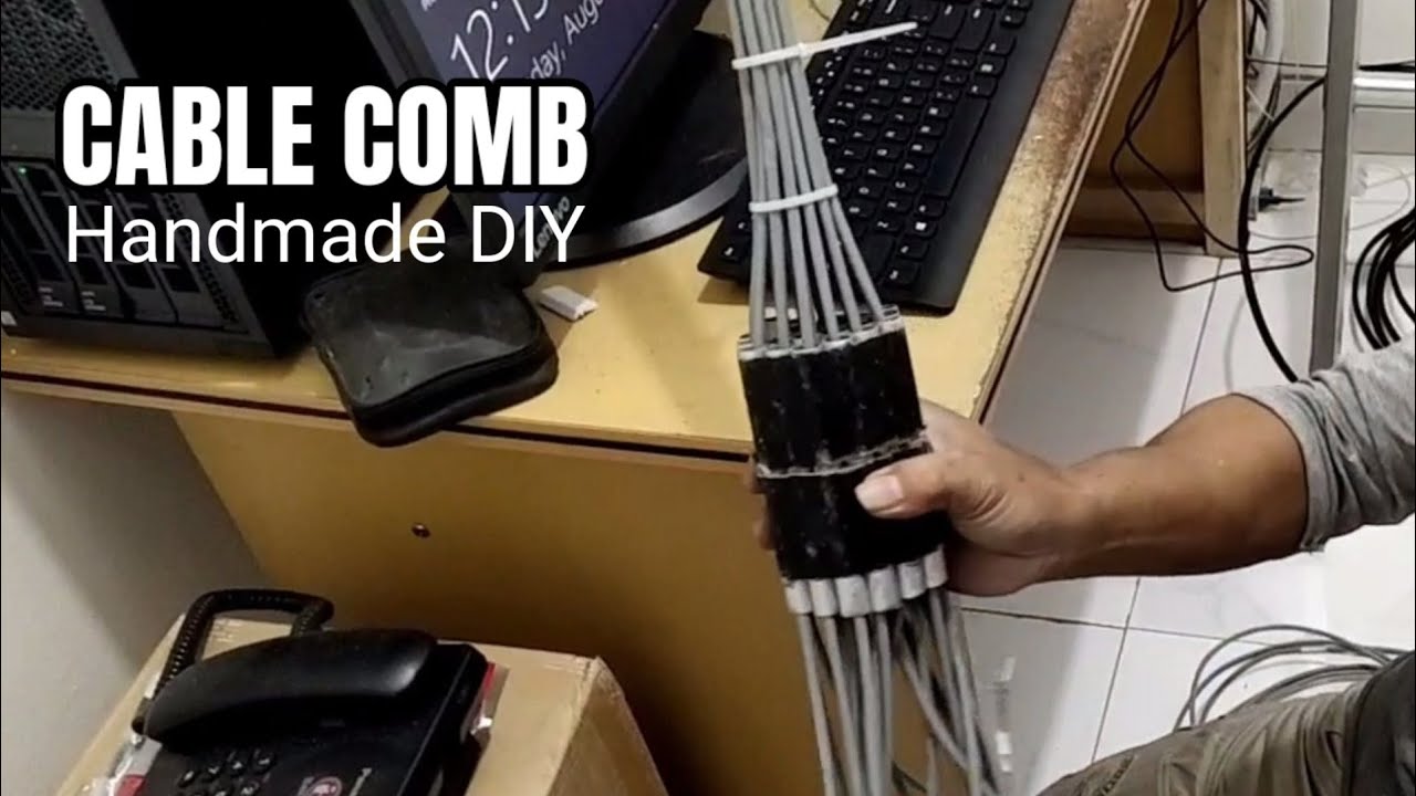 Cable Comb Handmade DIY