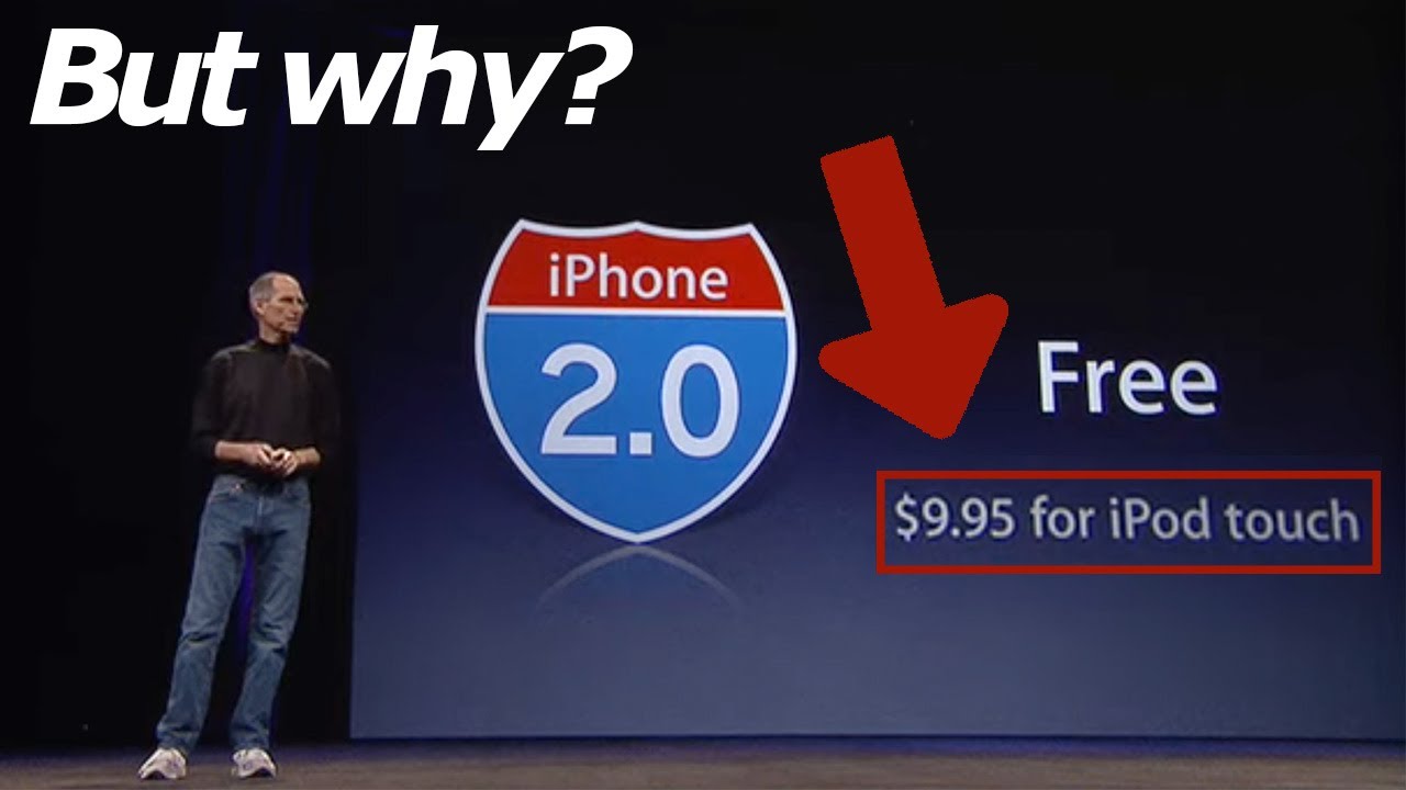 why did Apple charge for iOS updates?