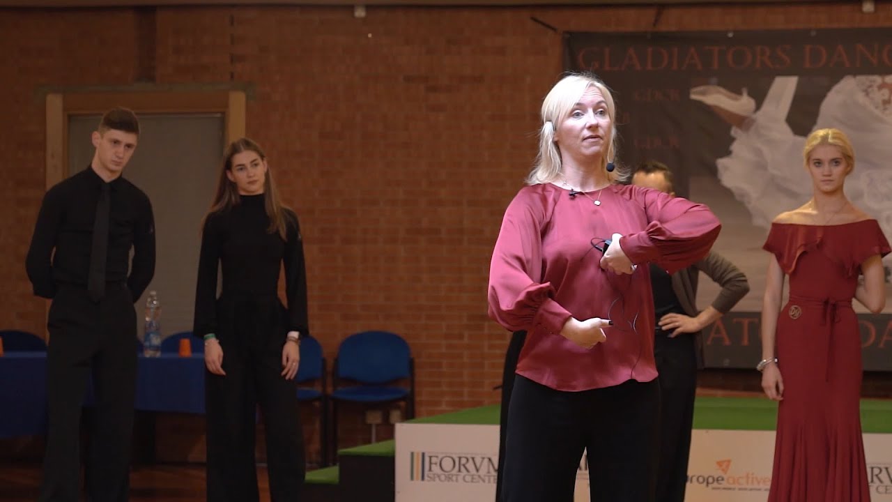 Hazel Newberry's Quickstep lecture from Gladiators Dance Congress Roma