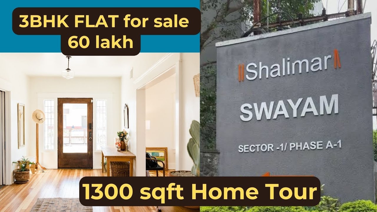 3BHK affordable flat for sale near Vijay Nagar,Indore | Shalimar Swayam, MR10 road
