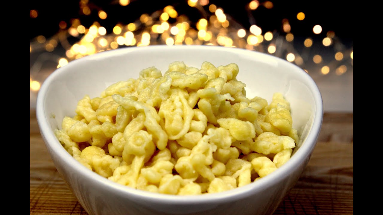 Dinkel - Spätzle selber machen