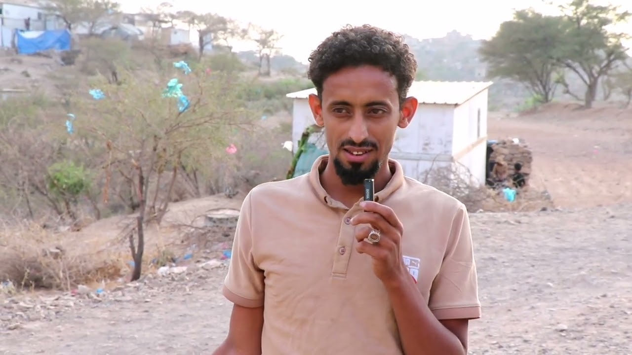 اليوم الثامن من  رمضان المبارك 🌙حالة إنسانية ضعيفة تسكن في أحد مخيمات المعافر، تعاني قسوة الظروف 
