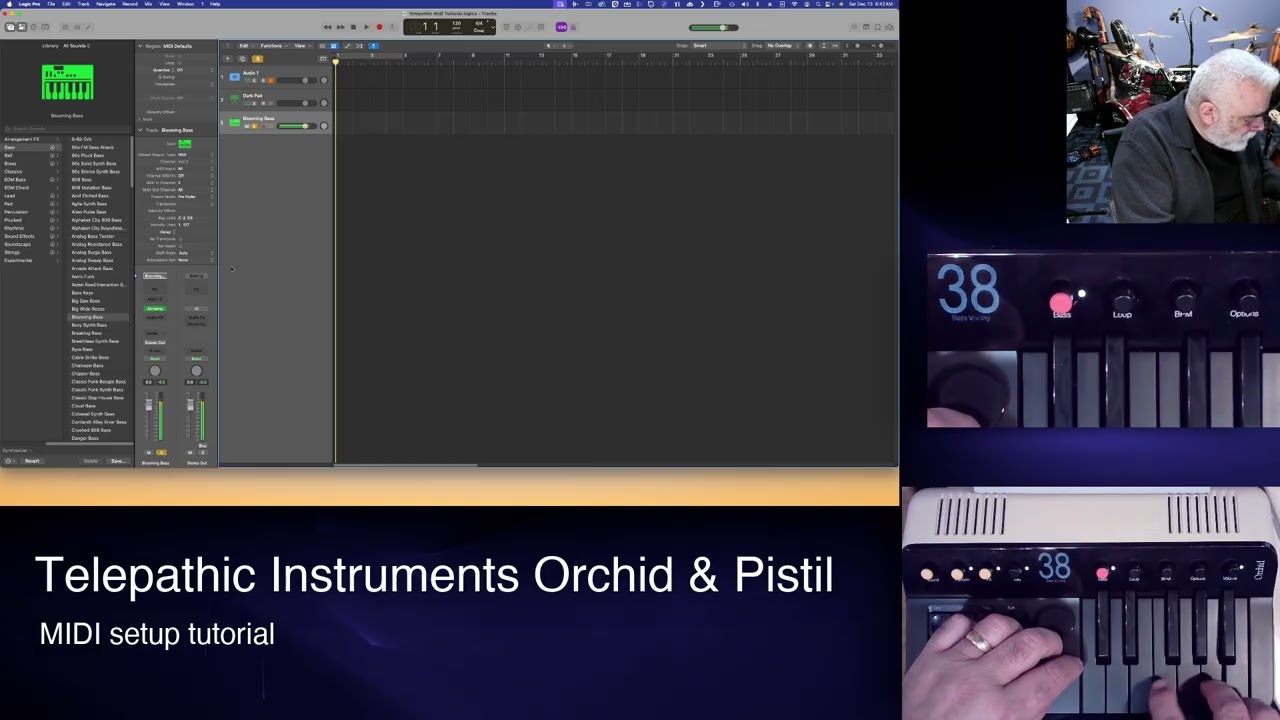 Telepathic Orchid Midi Setup Tutorial