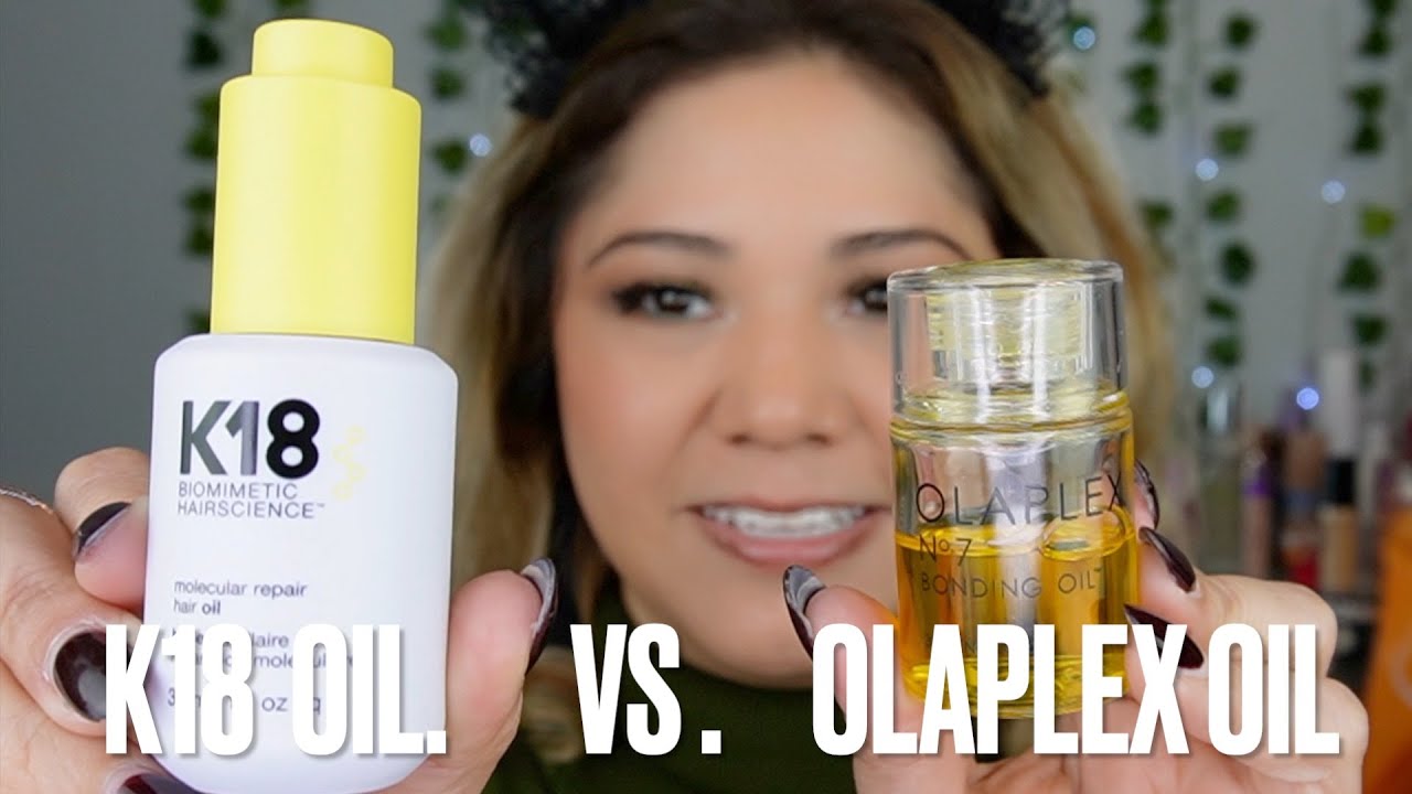 K18 HAIR OIL VS. OLAPLEX HAIR OIL | Cual Aceite Es Mejor?