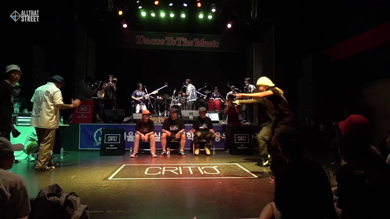 NOLBOO & RODENG vs FUNK TIME / Quarter Final 3 / Dance To The Music vol.2 / Allthatstreet