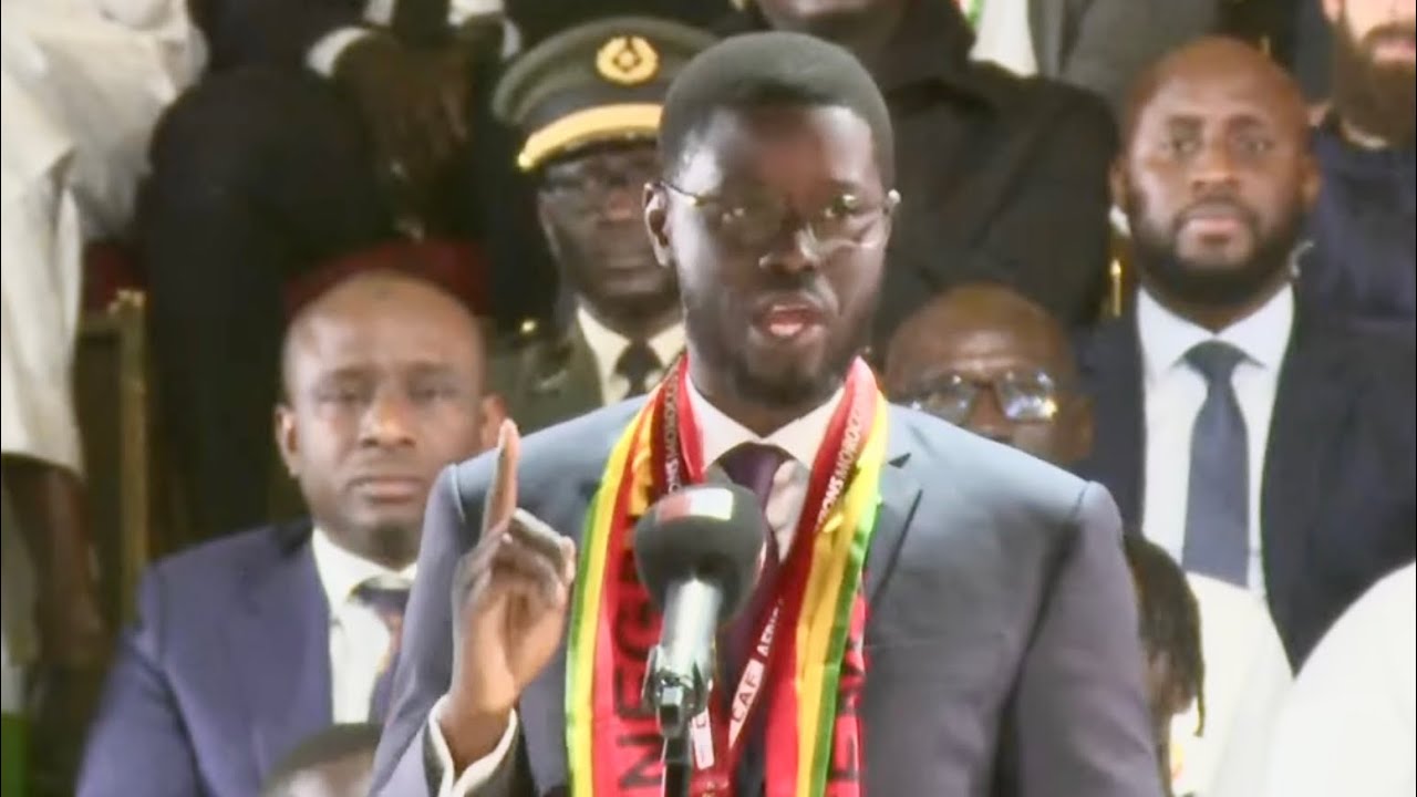 En Wolof - Le discours légendaire du Président Diomaye devant les Lions champions d’Afrique