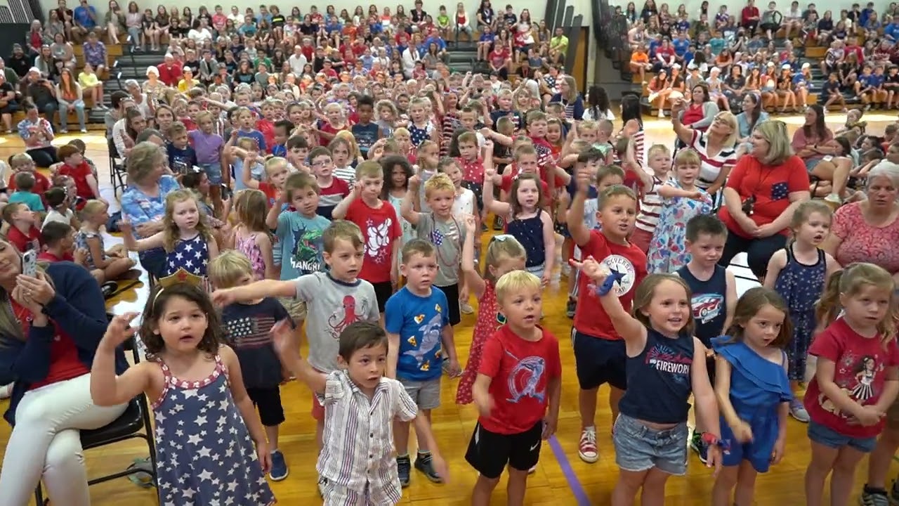 You're a Grand Old Flag - PK and Kindergarten Flag Day 2024