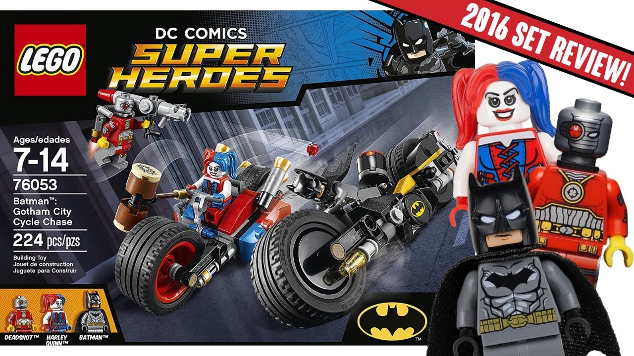 LEGO DC Comics GOTHAM CITY CHASE - Set 76053 REVIEW (2016 Set)