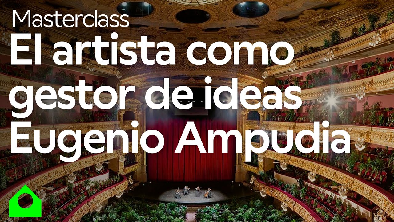 El artista como gestor de ideas I Masterclass con Eugenio Ampudia