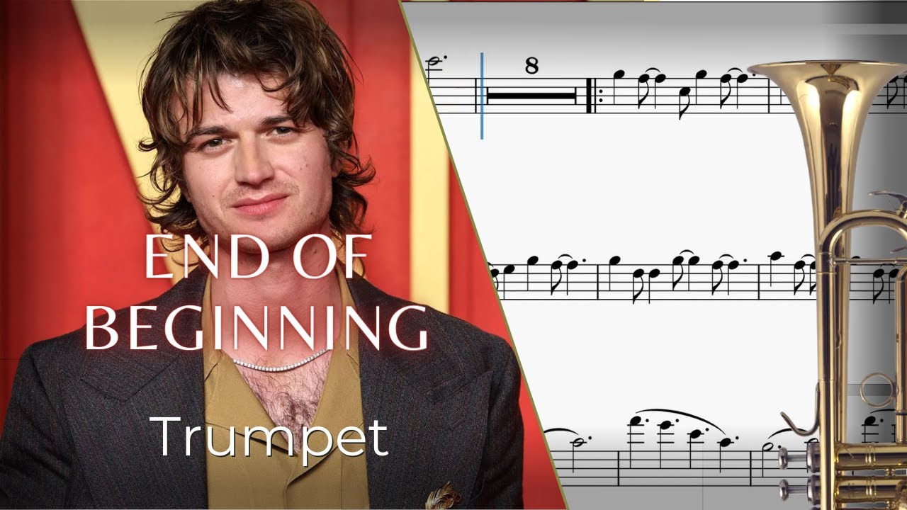End of Beginning – Trumpet Sheet Music | Djo (Scrolling Score)