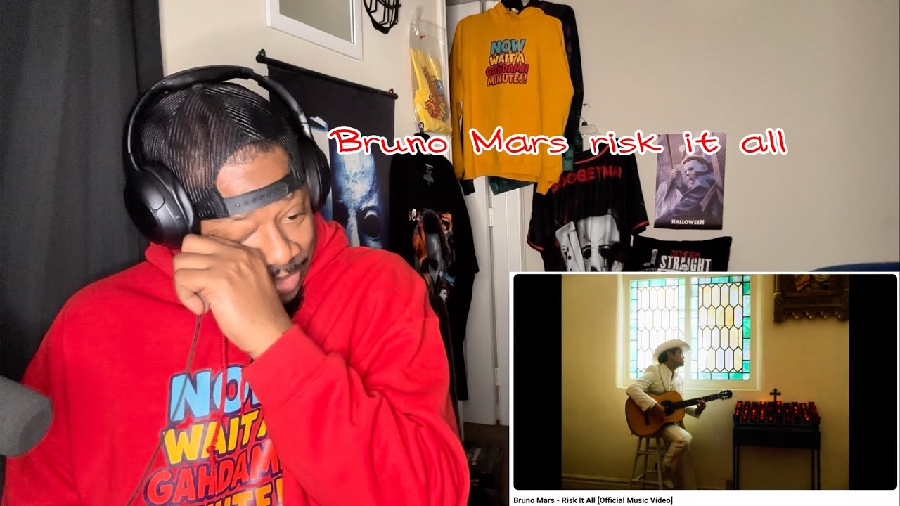 First reaction to Bruno Mars Risk it All Video