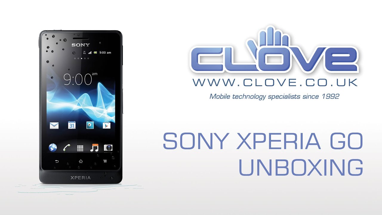 Sony Xperia go (ST27i) Unboxing