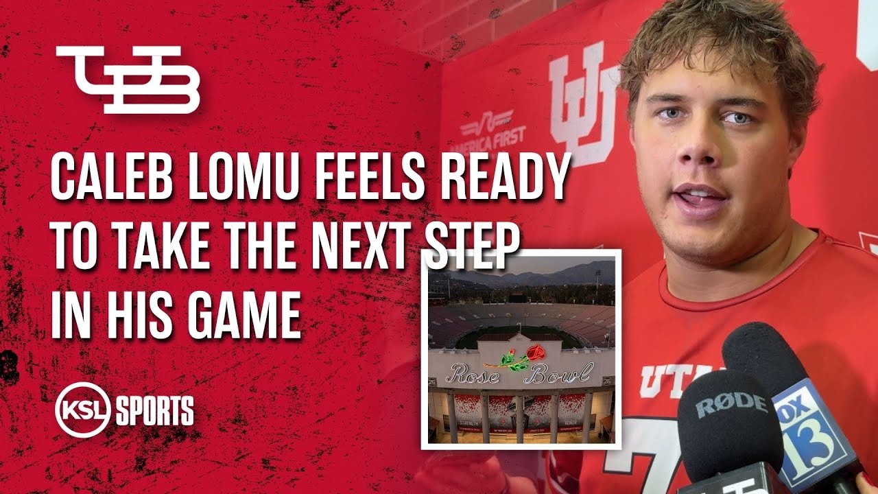 Utah LT Caleb Lomu feeling prepared to take next step in his game