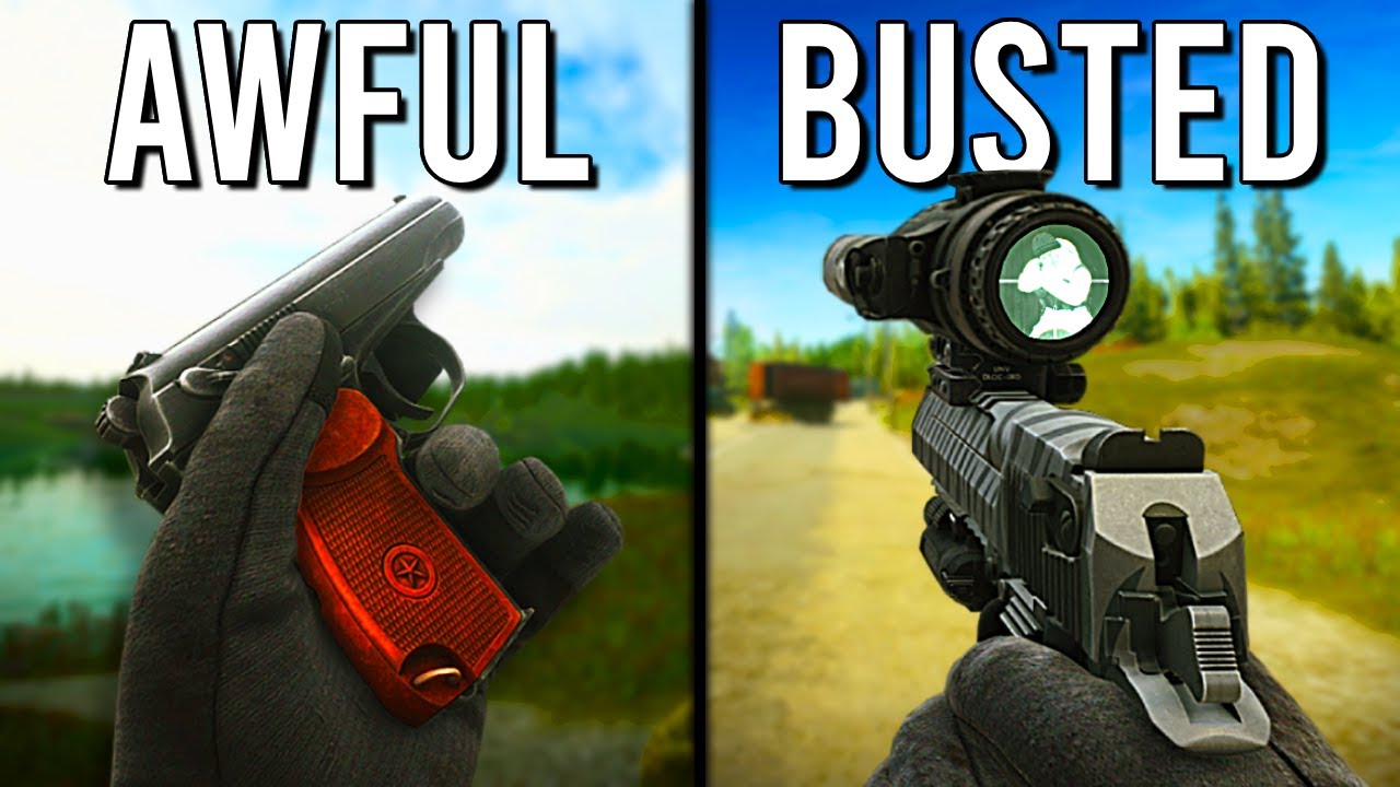 I Tried Every Pistol In Tarkov