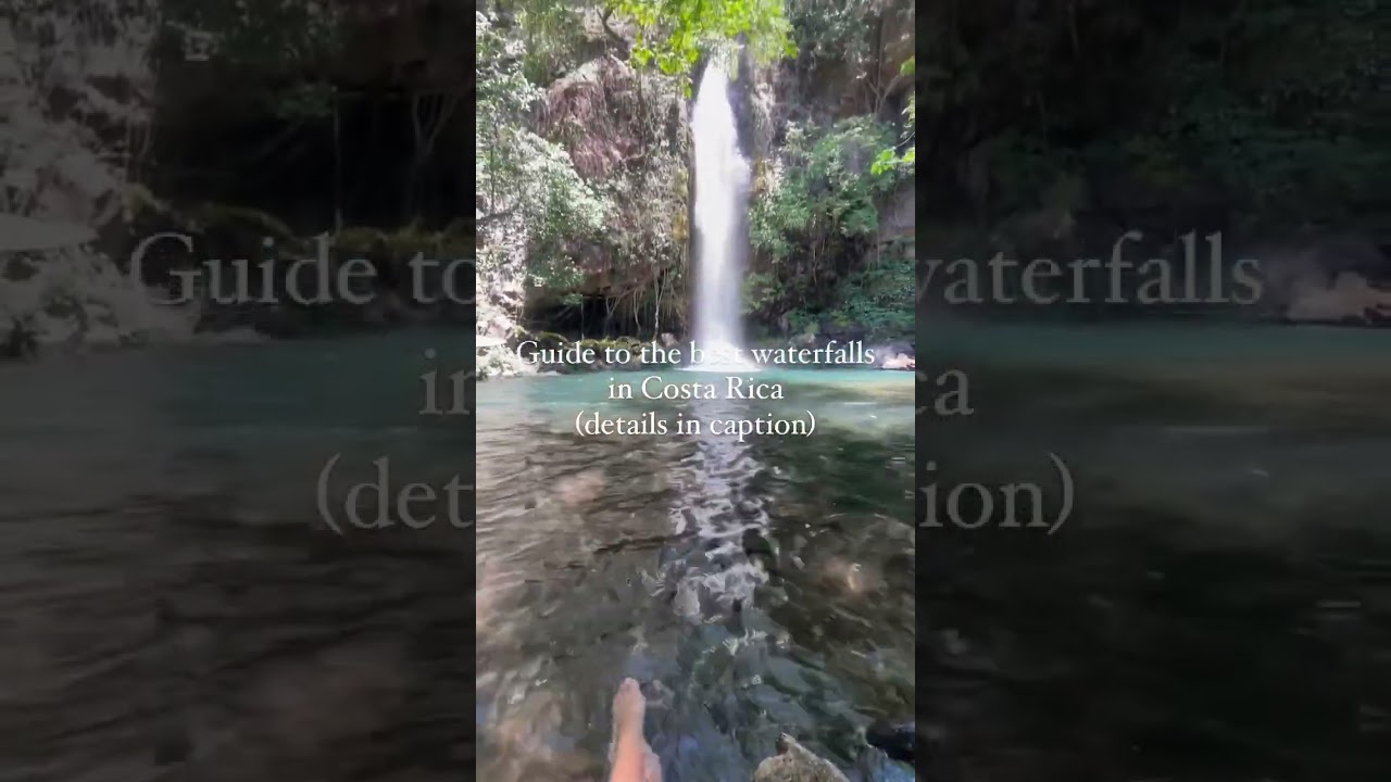 Guide to the Best Waterfalls in Costa Rica #costarica #costaricatravel #waterfall #travelguide