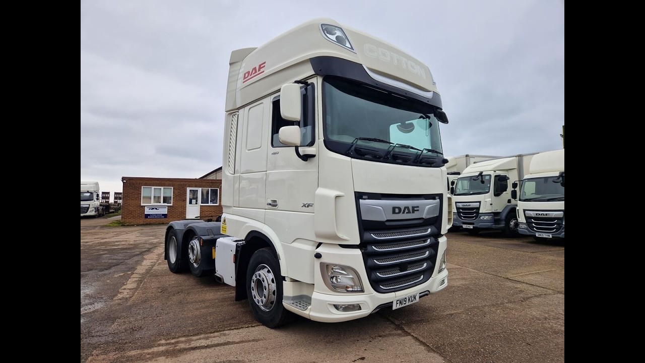 DAF XF 480, 2019, 6x2, Tractor Unit, Feb 27 MOT, Good Spec