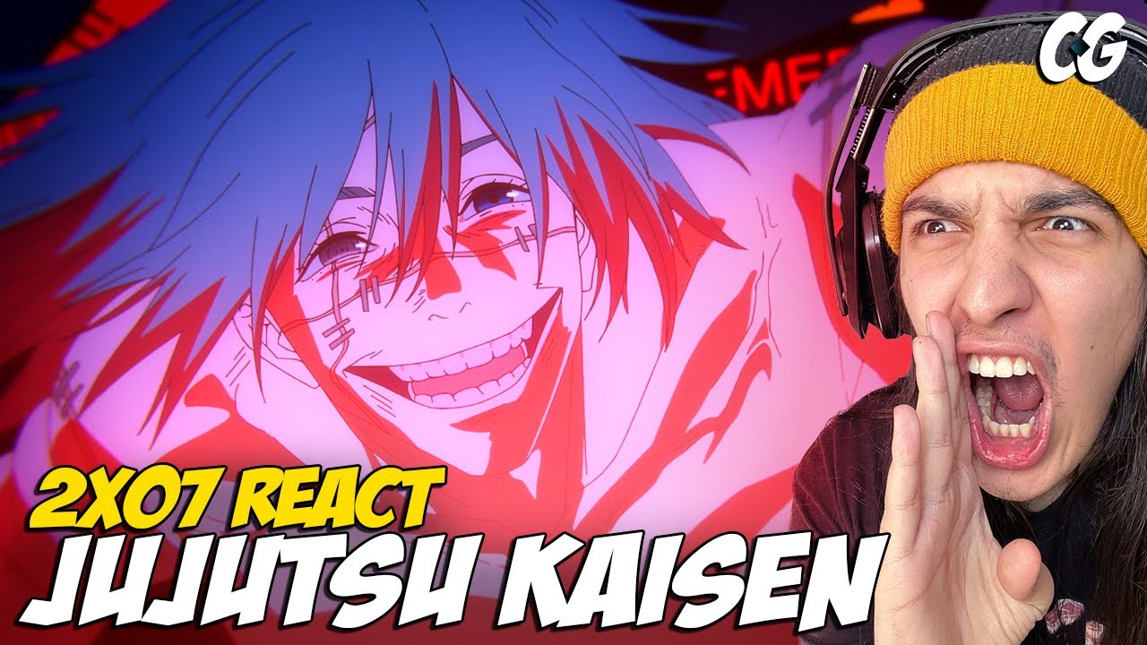 MAHITO VS MECHAMARU FOI ÉPICO DEMAIS! GOJO CHEGOU! - React Jujutsu Kaisen EP 7 temporada 2