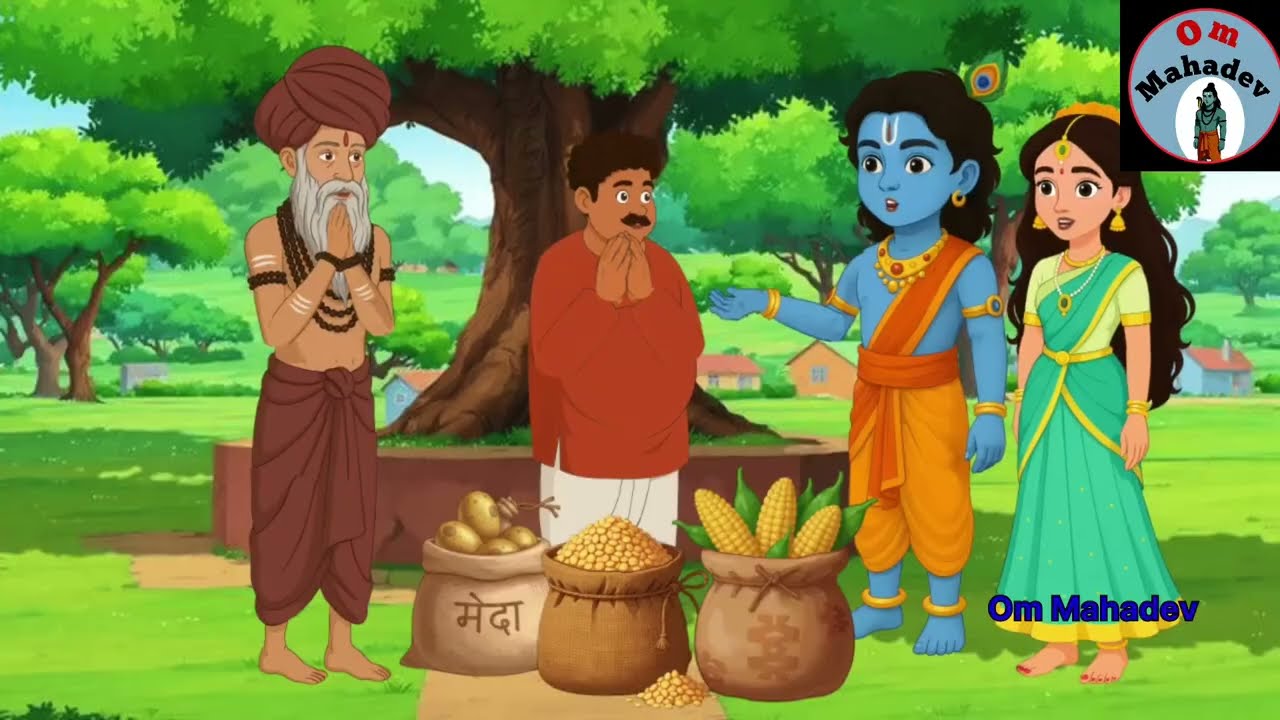 एकादशी का चमत्कार 🙏 | अढ़ैया ब्राह्मण, गुरुजी और ठाकुर जी की भक्ति कथा।। Om Mahadev 