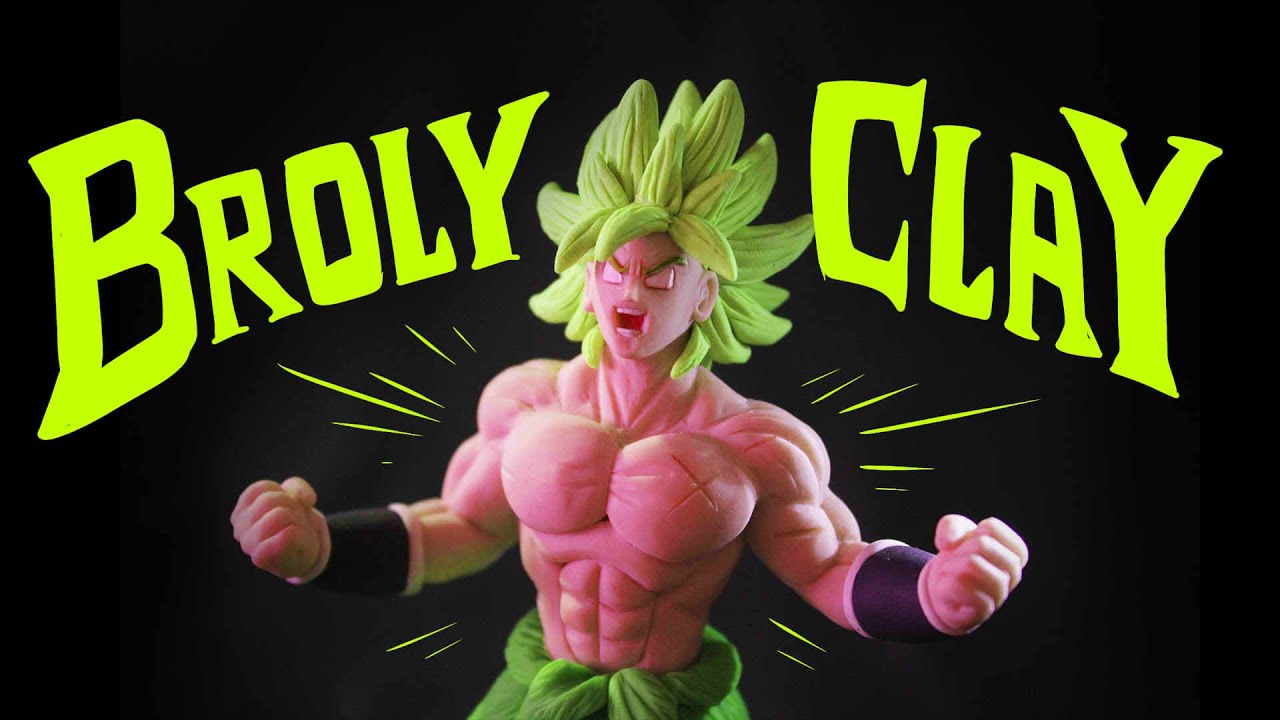 How to Make BROLY | Clay Sculpture